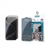 Apple İphone 15 Pro Max Lopard 9d Full Cover Privacy Temperli Cam Ekran Koruyucu