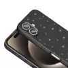 Apple İphone 16 Kılıf Simli Işılıtılı Renkli Parlak Kamera Korumalı Silikon Kapak Koton