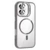 Apple İphone 16 Kılıf Standlı Kamera Lens Koruma Hediyeli Magsafe Şarj Lopard Etro Kapak Koruyucu