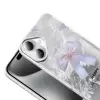 Apple İphone 16 Plus Kılıf Parlak Desenli Silikon Mep Kapak Telefon Kılıfı Leopar-Fiyonk-Geo Desenleriyle