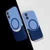 Apple İphone 16 Plus Kılıf M-safe Şarj Özellikli Mıknatıslı Lopard Duble Kapak