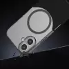 Apple İphone 16 Plus Kılıf M-safe Şarj Özellikli Mıknatıslı Lopard Duble Kapak