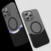 Apple İphone 16 Pro Kılıf M-safe Şarj Özellikli Mıknatıslı Lopard Duble Kapak