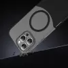 Apple İphone 16 Pro Kılıf M-safe Şarj Özellikli Mıknatıslı Lopard Duble Kapak