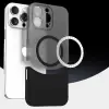 Apple İphone 16 Pro Kılıf M-safe Şarj Özellikli Mıknatıslı Lopard Duble Kapak
