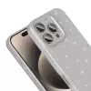 Apple İphone 16 Pro Max Kılıf Simli Işılıtılı Renkli Parlak Kamera Korumalı Silikon Kapak Koton