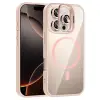Apple İphone 16 Pro Max Kılıf Standlı Kamera Lens Koruma Hediyeli Magsafe Şarj Lopard Etro Kapak Koruyucu