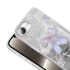 Apple İphone 16e Kılıf Parlak Desenli Silikon Mep Kapak Telefon Kılıfı Leopar-Fiyonk-Geo Desenleriyle