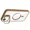 Apple İphone 16e Kılıf Standlı Kamera Lens Koruma Hediyeli Magsafe Şarj Lopard Etro Kapak Koruyucu