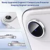 Apple İphone 17 Air Kamera Koruyucu Premium Safir Gece Çekim Destekli Lens Koruma Parlak Temperli Cl-12