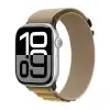 Apple Watch 10 42mm Alpine Loop Metal Toka Örgü Işleme Kordon Premium Kayış Krd-74