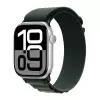 Apple Watch 10 46mm Alpine Loop Metal Toka Örgü Işleme Kordon Premium Kayış Krd-74