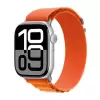 Apple Watch 10 46mm Alpine Loop Metal Toka Örgü Işleme Kordon Premium Kayış Krd-74