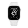 Apple Watch 10 46mm Krd-127 Metal Tokalı Silikon Kordon