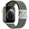 Apple Watch 10 46mm Lopard Krd-133 Naylon Kumaş Hasır Örgülü Kordon