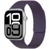 Apple Watch 10 46mm Lopard Krd-136 Kabartma Desenli Silikon Kordon