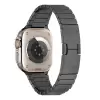 Apple Watch 2024 46mm 10 Serisi Çizgi Metal Kordon KRD-82