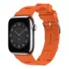 Apple Watch 42mm 10.Nesil KRD-92 Silikon Kordon