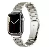 Apple Watch 42mm 10.Nesil  KRD-93 Metal Kordon