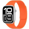 Apple Watch 42mm Lopard Krd-136 Kabartma Desenli Silikon Kordon