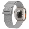 Apple Watch 42mm  Krd-25 Metal Hasır Kordon