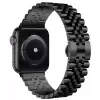 Apple Watch 42mm Parlak Çift Renk Metal Kordon Krd-36 Saat Kayışı