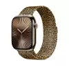 Apple Watch 44mm Lopard Krd-01 Leopar Desenli Metal Kordon