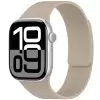 Apple Watch 44mm Lopard Krd-136 Kabartma Desenli Silikon Kordon
