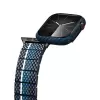 Apple Watch 7 45mm 600d Aramid Fiber Classic Series Black-blue Twill Kasa Koruyucu Pitaka Air Case