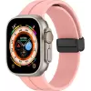 Apple Watch Ultra 49mm  KRD-84 Magnetic Tokalı A+ Kalite Sport Silikon Kordon