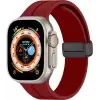 Apple Watch Ultra 49mm  KRD-84 Magnetic Tokalı A+ Kalite Sport Silikon Kordon