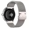 Gear S3 Lopard Krd-100 22mm Titanyum Hasır Kordon