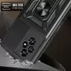 Honor 200 Kılıf Magnetik Standlı Kamera Korumalı Lopard Sürgülü Kamera Korumalı Yüzüklü Tasarım Armor Vega