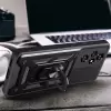 Honor 200 Pro Kılıf Magnetik Standlı Kamera Korumalı Lopard Sürgülü Kamera Korumalı Yüzüklü Tasarım Armor Vega