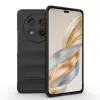 Honor Magic  7 Lite Kılıf Esnek Tpu Oyuklu Arka Yüzey Tasarımlı Lopard Etnik Silikon Kapak