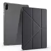 Honor Pad X8a Kılıf Lopard Tri Folding Kalem Bölmeli Standlı Kılıf