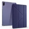 Honor Pad X8a Kılıf Lopard Tri Folding Kalem Bölmeli Standlı Kılıf