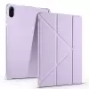 Honor Pad X8a Kılıf Lopard Tri Folding Kalem Bölmeli Standlı Kılıf
