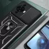 Huawei Nova 12s Kılıf Magnetik Standlı Kamera Korumalı Lopard Sürgülü Kamera Korumalı Yüzüklü Tasarım Armor Vega