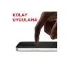 IPhone 15 Pro Max Uyumlu Safir Ekran Koruyucu HD Tam Kaplayan 5D Full Koruma Antistatic Temperli Cam