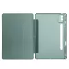 Lenovo Idea Tab Pro 12.7 Tb-373fu Kılıf Lopard Tri Folding Kalem Bölmeli Standlı Kılıf