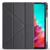 Lenovo Idea Tab Pro 12.7 Tb-373fu Kılıf Lopard Tri Folding Kalem Bölmeli Standlı Kılıf