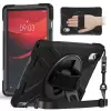 Lenovo Tab M11 Tb-330fu Uyumlu Tablet Silikon Tank Military Ultra Koruma Standlı Defender