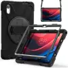 Lenovo Tab M11 Tb-330fu Uyumlu Tablet Silikon Tank Military Ultra Koruma Standlı Defender