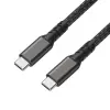 Lopard 2.Jenerasyon Type-C to Type-C USB3.2 PD Data Kablosu 100W 20Gbps 4K@60Hz 1 Metre