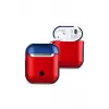 Lopard Airpods 2 (2.nesil) 3in1 Kılıf - Kırmızı-lacivert