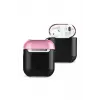 Lopard Airpods 2 (2.nesil) 3in1 Kılıf - Siyah-pembe