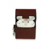 Lopard Airpods 2 (2.nesil) Deri Kılıf - Bordo