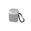 Lopard Airpods 2 (2.nesil) Sert Silikon Kılıf - Gri