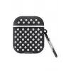 Lopard Airpods 2 (2.nesil) Spor Delikli Kılıf - Siyah-beyaz
